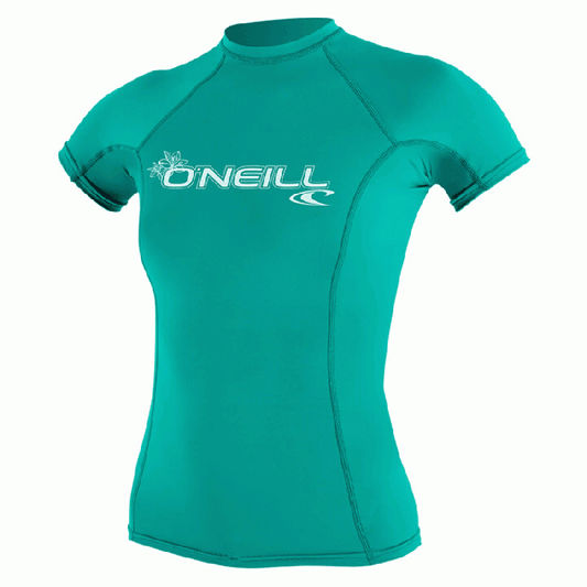 O'Neill Basic Skin Rash Guard Short Sleeve Woman