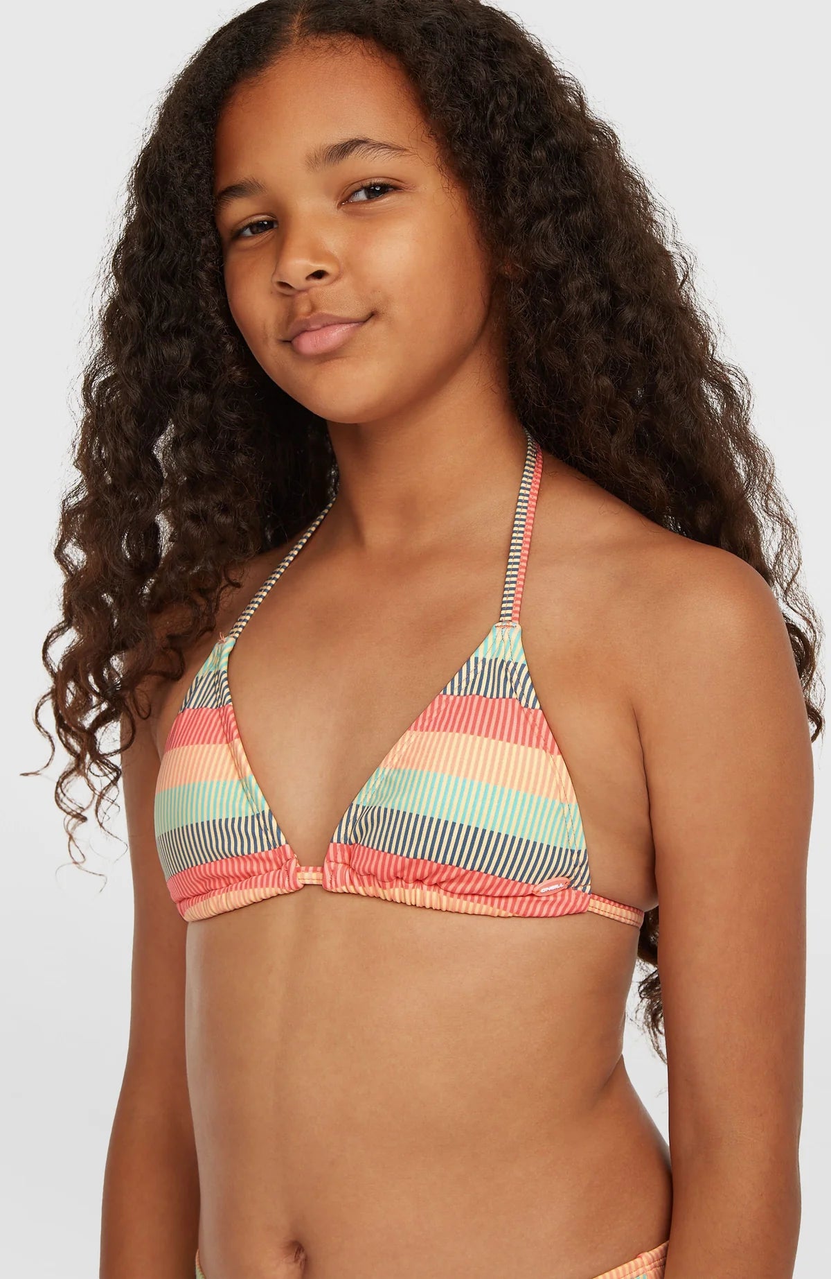 Kids Essentials Triangle Bikini Set | Green