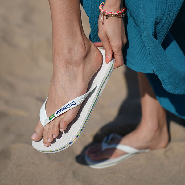 Havaianas Brasil Logo White