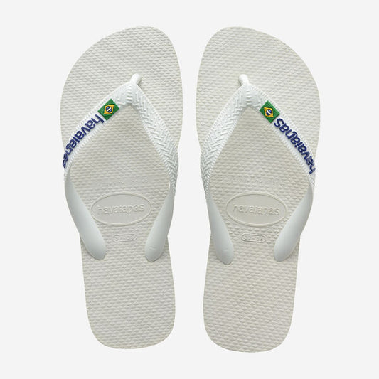 Havaianas Brasil Logo White