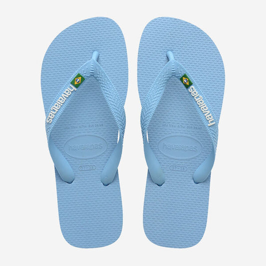 Havaianas Brasil Logo Blue Lavender