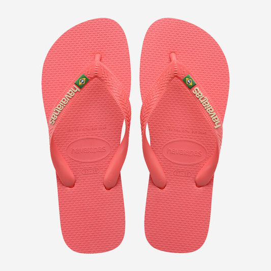 Havaianas Brasil Logo Coral Tropical