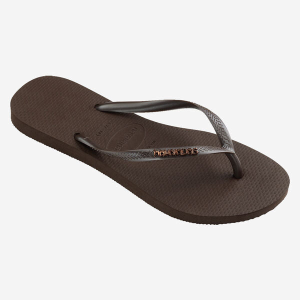 Havaianas Slim Metallic Brown