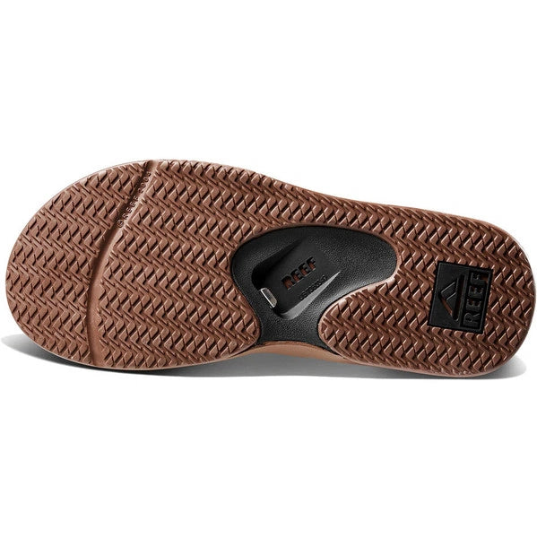 Reef Fanning Black Tan