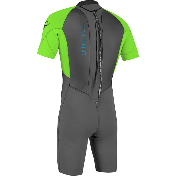 O'Neill Youth Reactor II 2mm Back Zip Shorty Neopreno