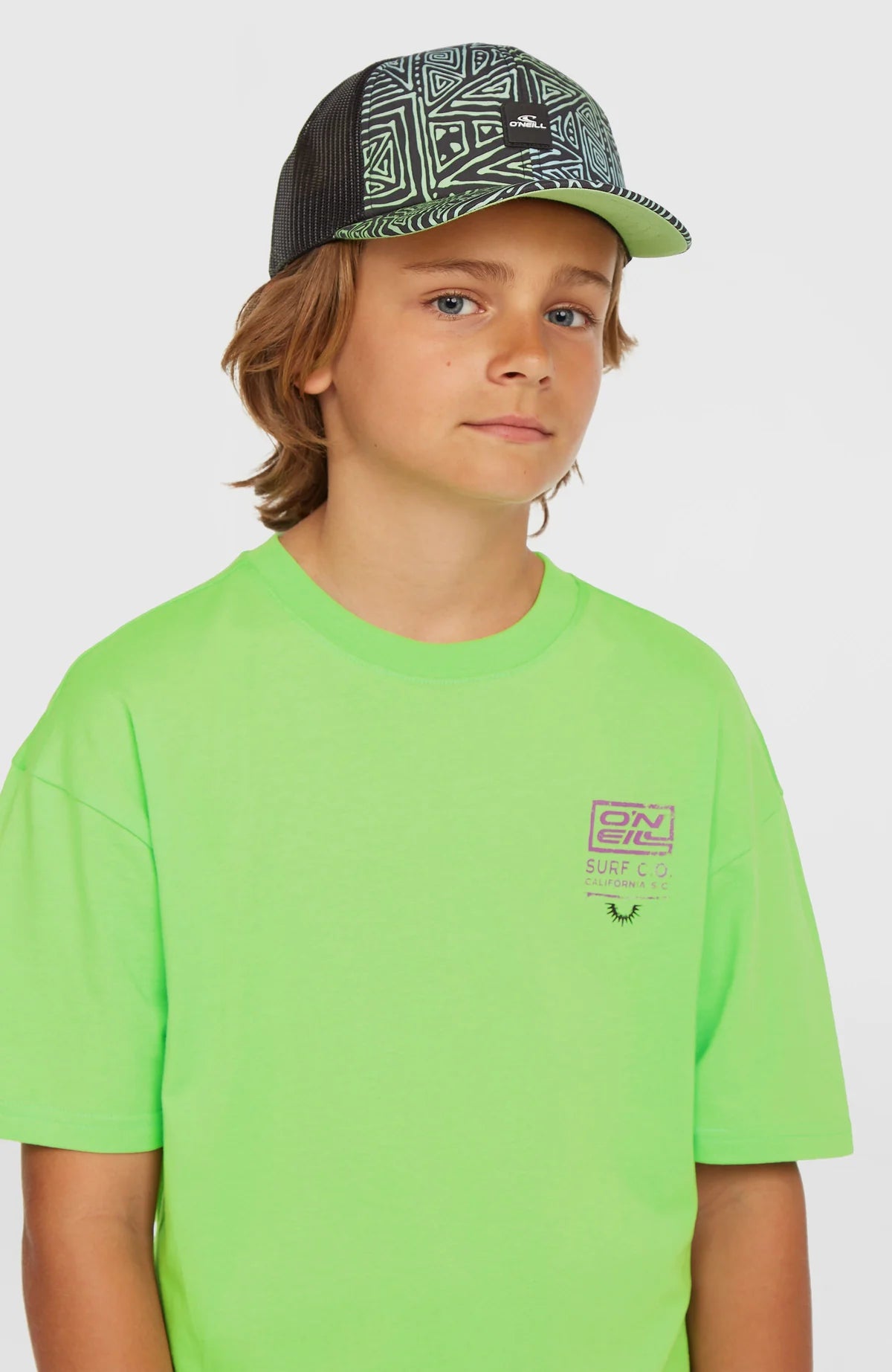 O'Neill Flood Trucker Cap Blue Green