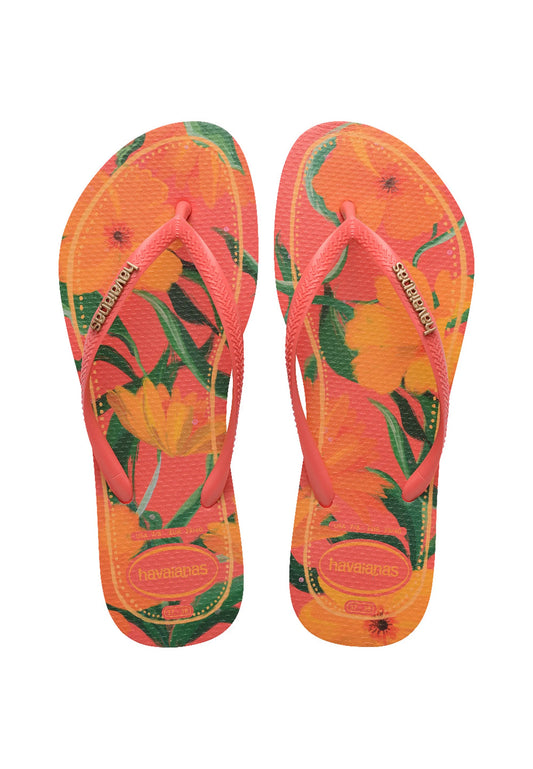 Havaianas Slim Tropical Coral