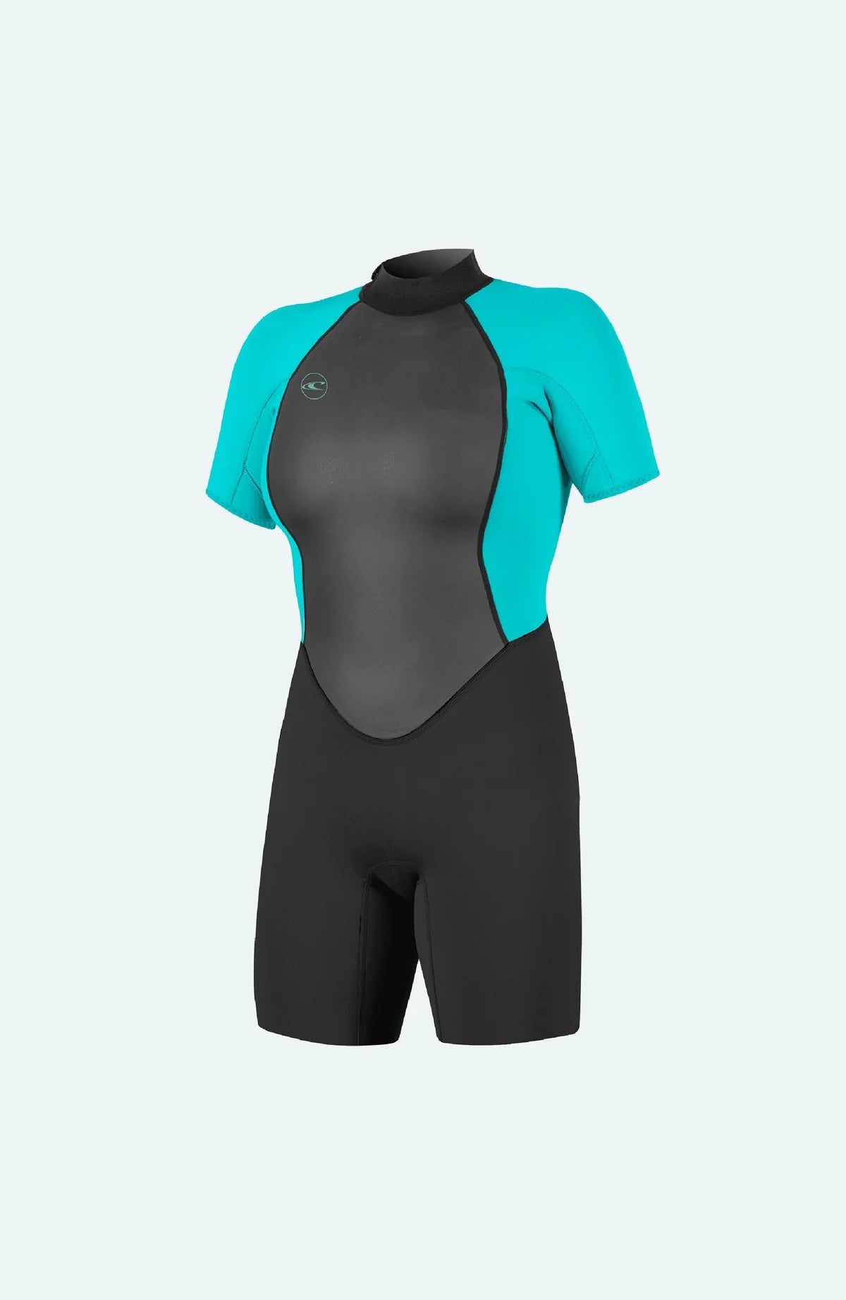 O'neill Women Reactor-2 2mm Back Zip Shortsleeve Spring Wetsuit | Black