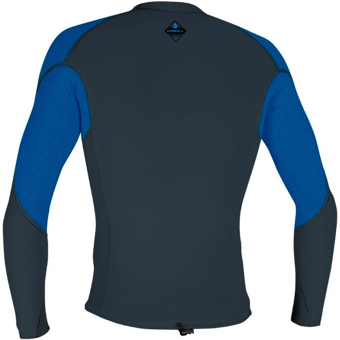 Men Hyperfreak 1.5mm Long Sleeve Neoprene Top/ Blue