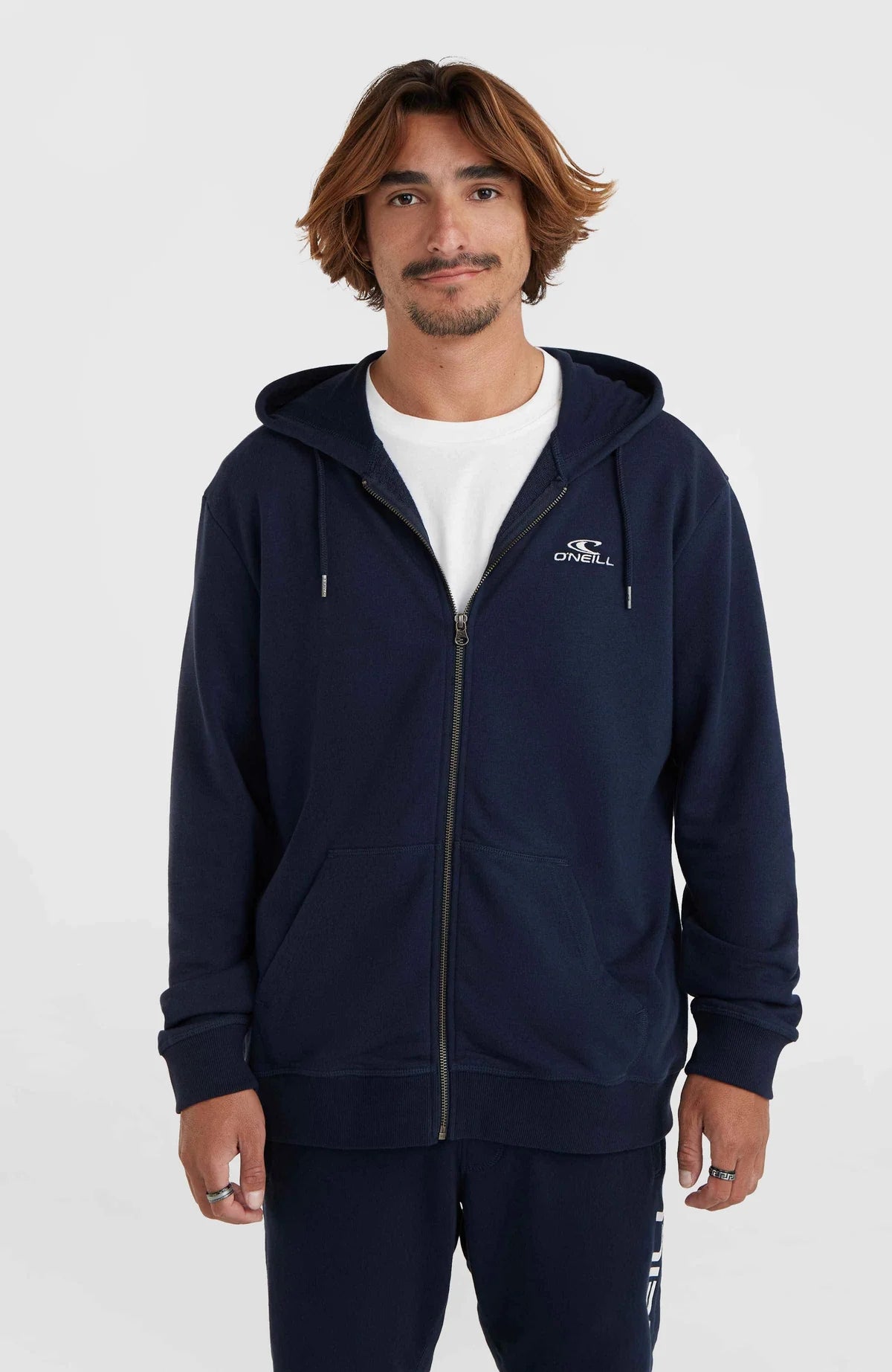 O'neill Men O'Neill Small Logo Full-Zip Hoodie | Blue