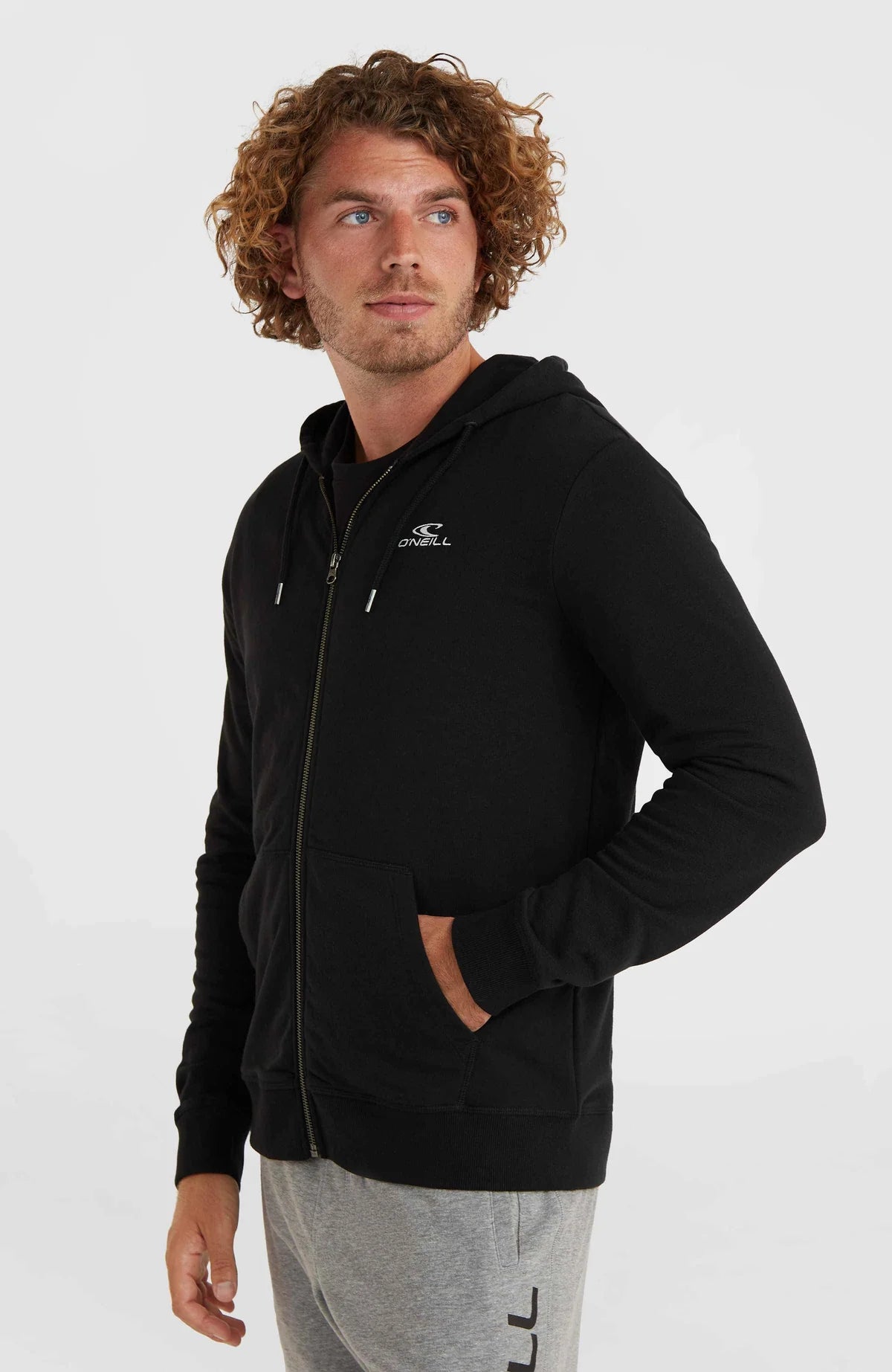 O'neill Men O'Neill Small Logo Full-Zip Hoodie | Black