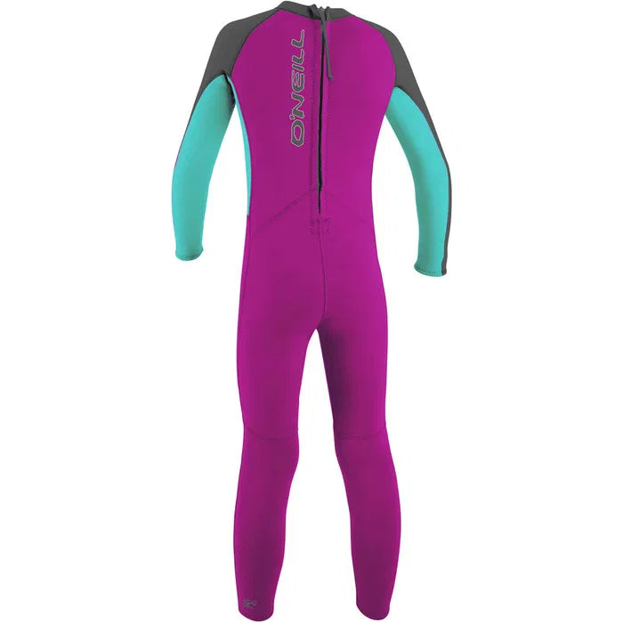O'neill Toddler Girls Reactor 2mm Back Zip Wetsuit
