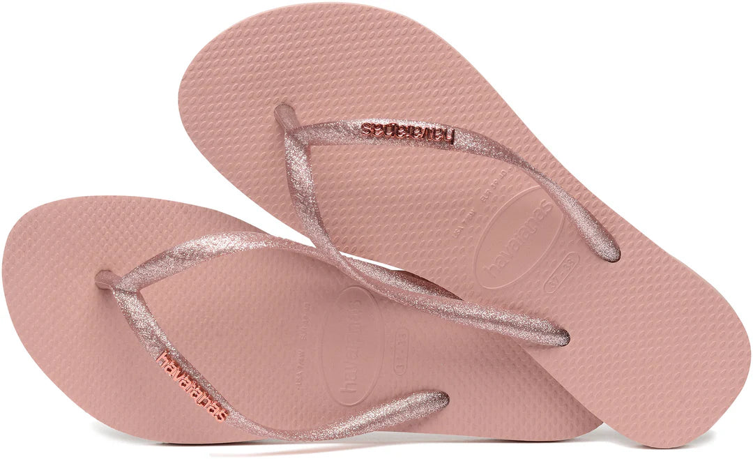Havaianas Slim Metallic Pink