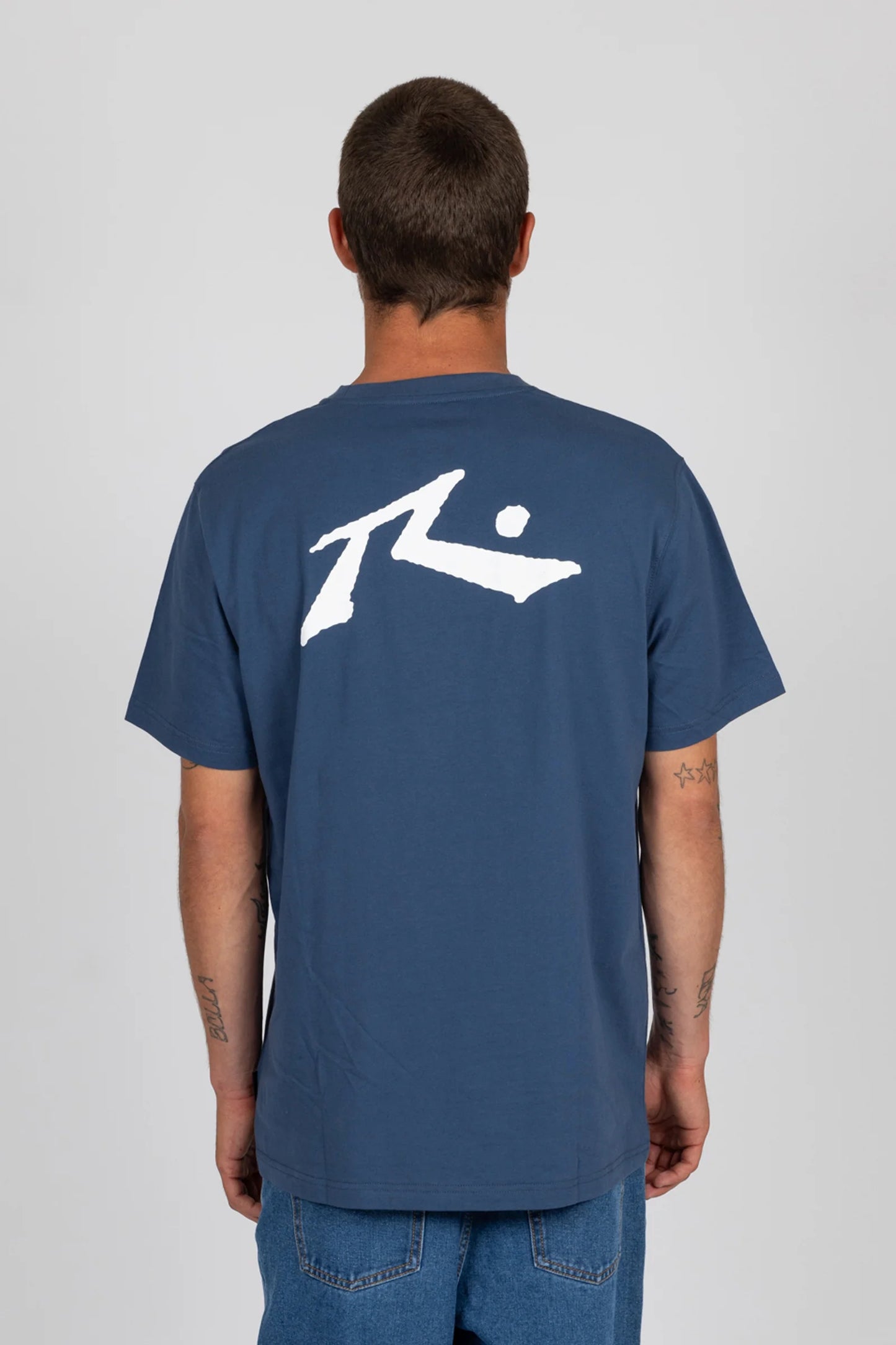 Rusty Basline SS T-Shirt Navy