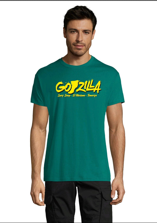 Godzilla t shirt Green