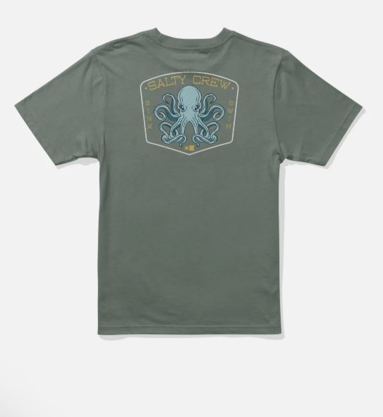 Salty Crew The Tako Club Ss Tee Kids