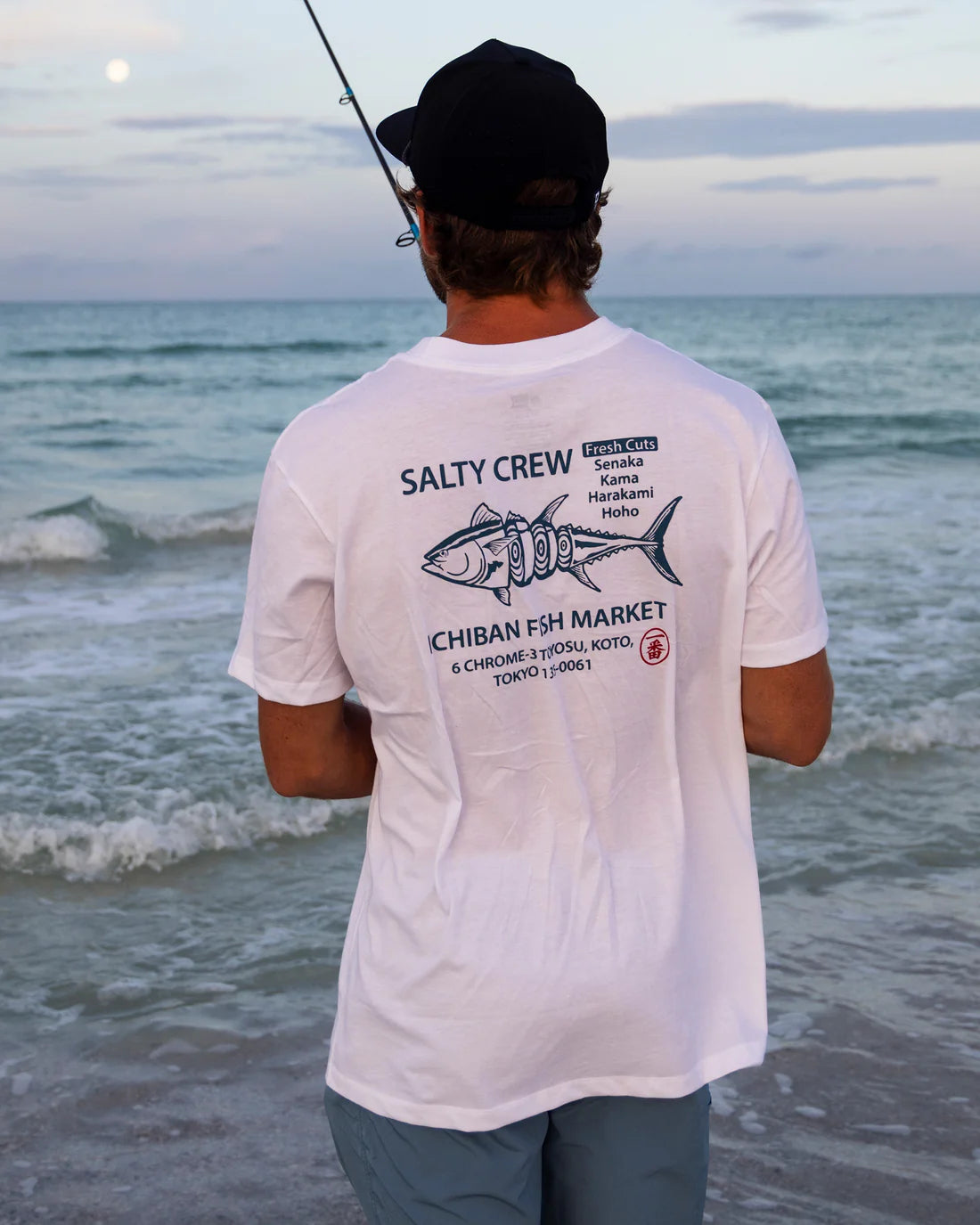 Salty Crew Ichiban SS Tee - White