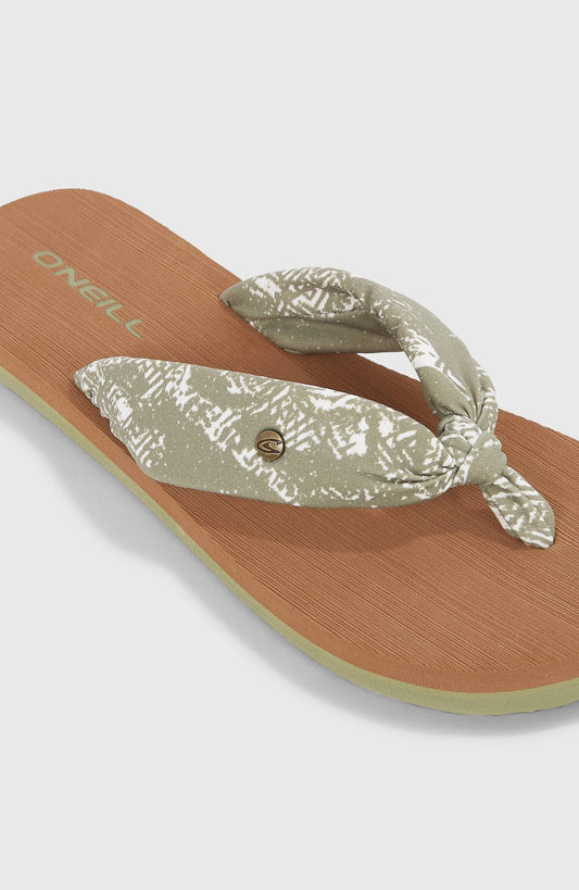 O'Neill Ditsy Sun Sandals Green