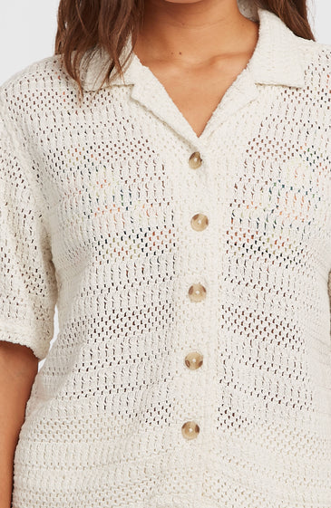 O'neill O'Riginals Crochet Shirt | White