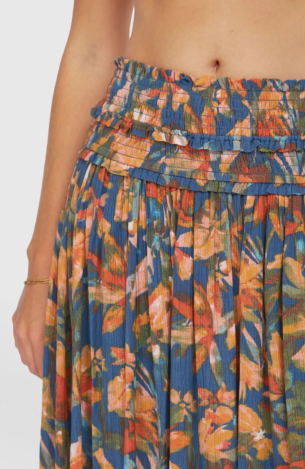 O'Neill Devyn Maxi Skirt Blue