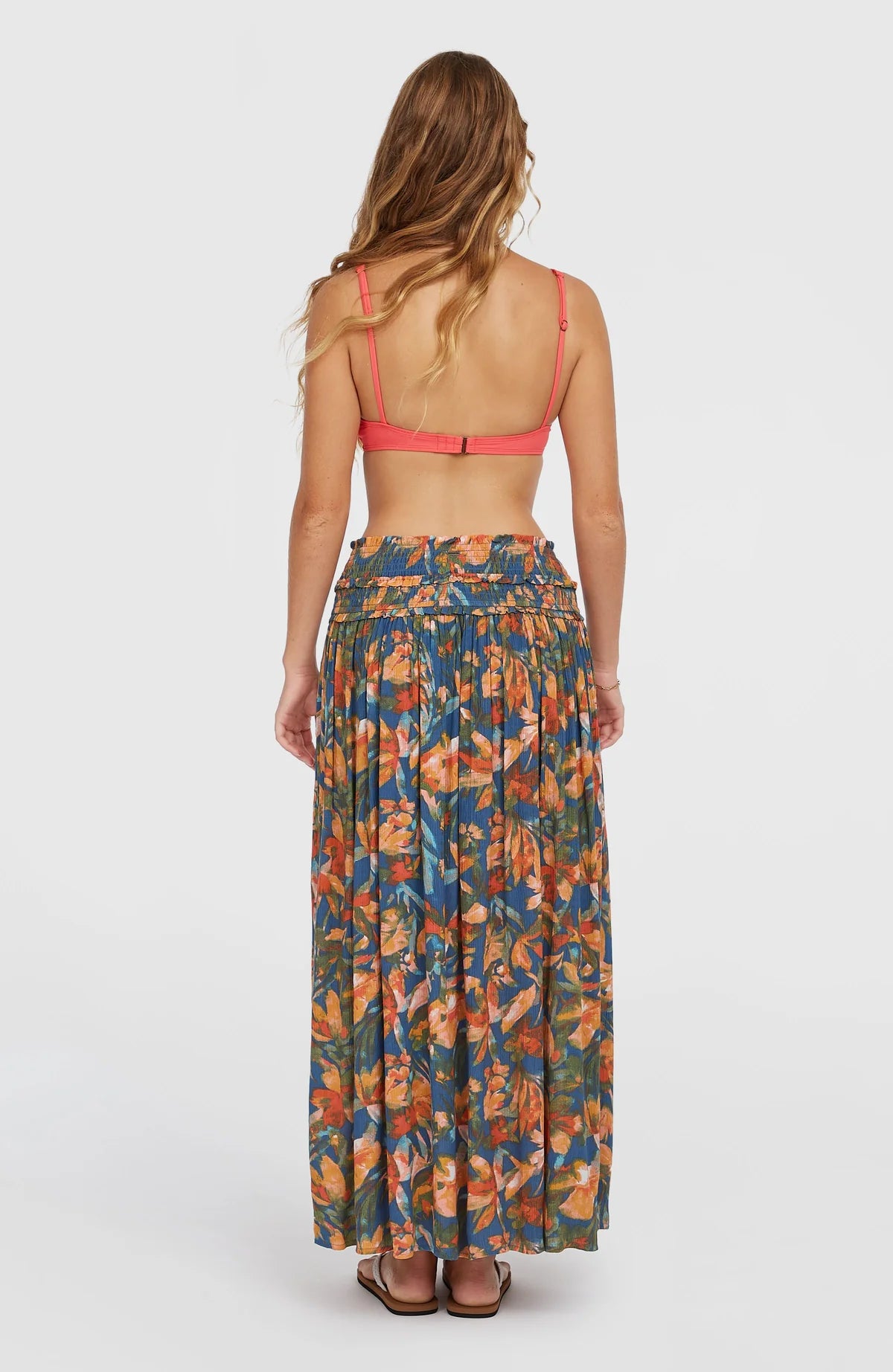 O'Neill Devyn Maxi Skirt Blue