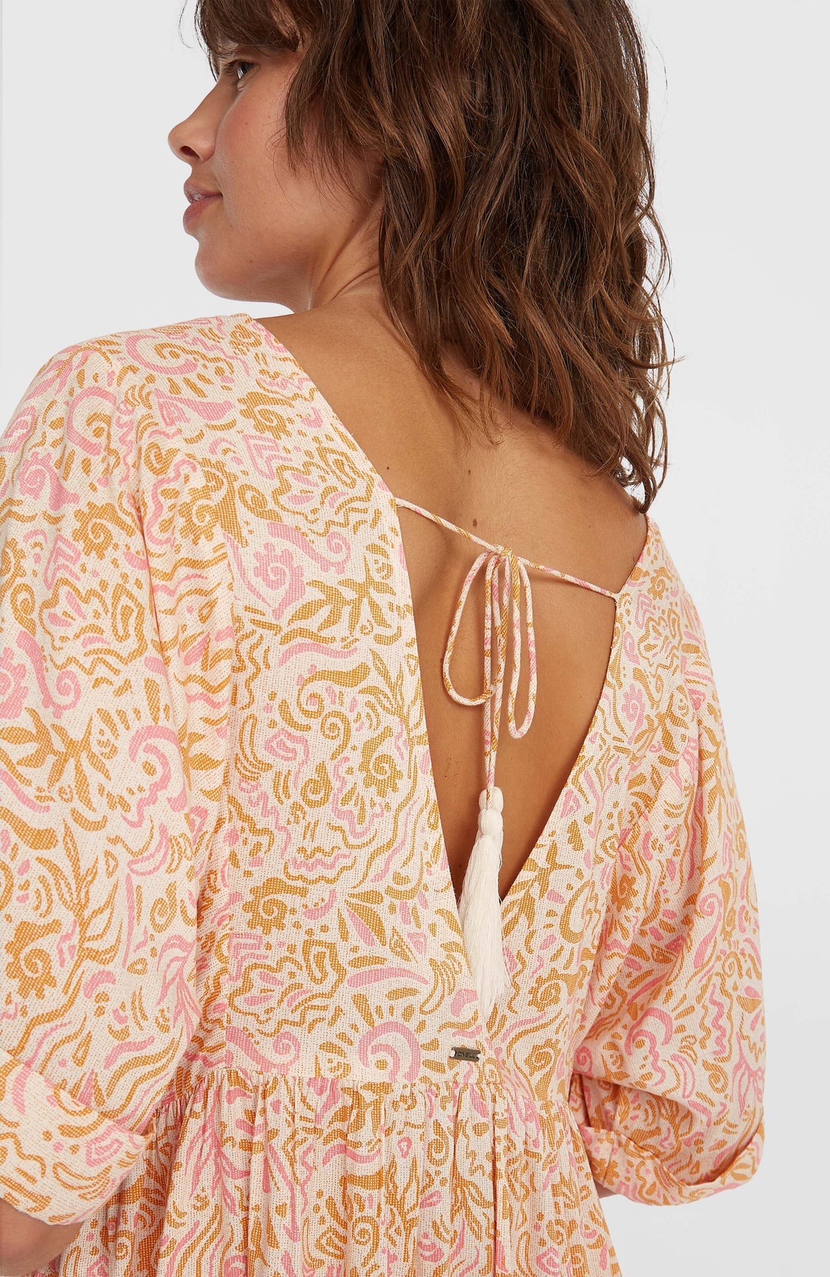 O´Neill Women of the Wave Maxi Dress Orange