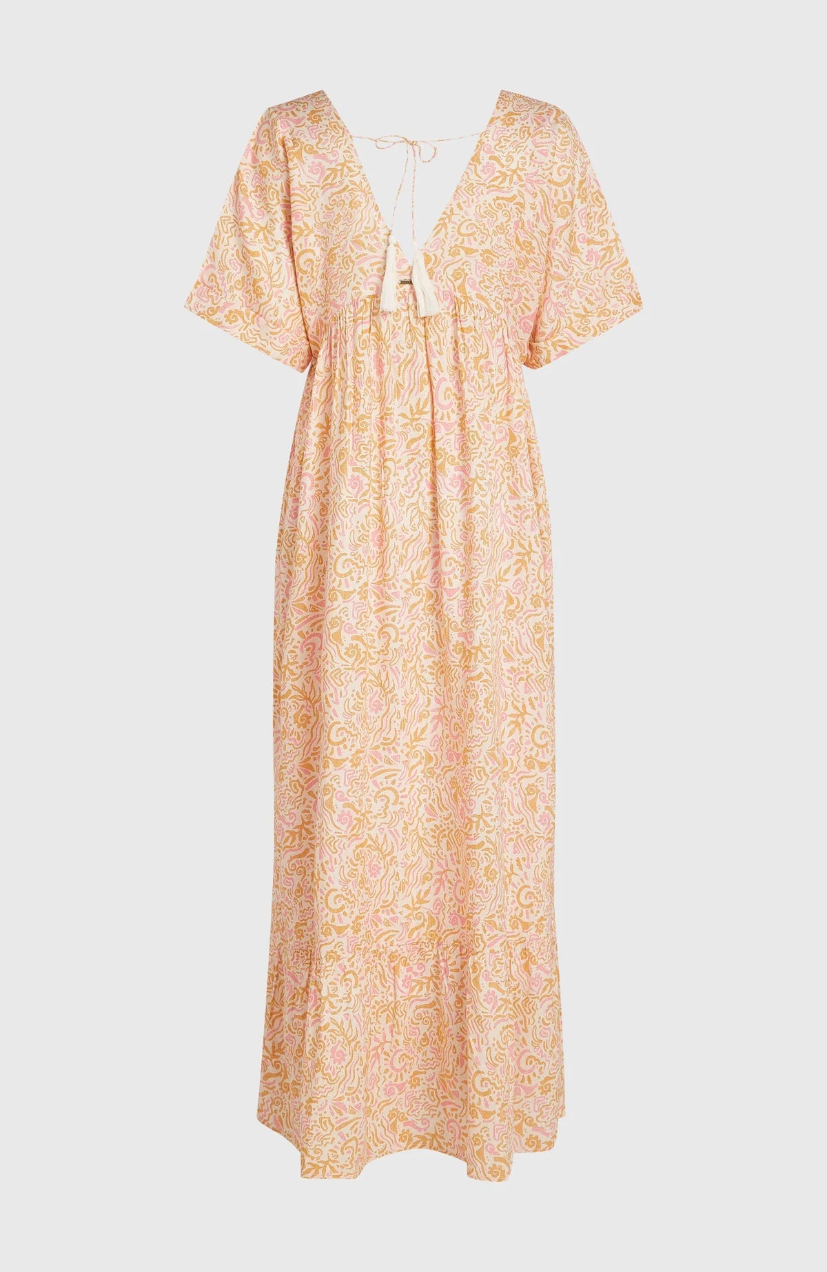 O´Neill Women of the Wave Maxi Dress Orange