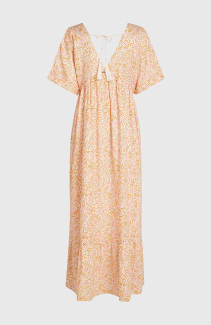 O´Neill Women of the Wave Maxi Dress Orange