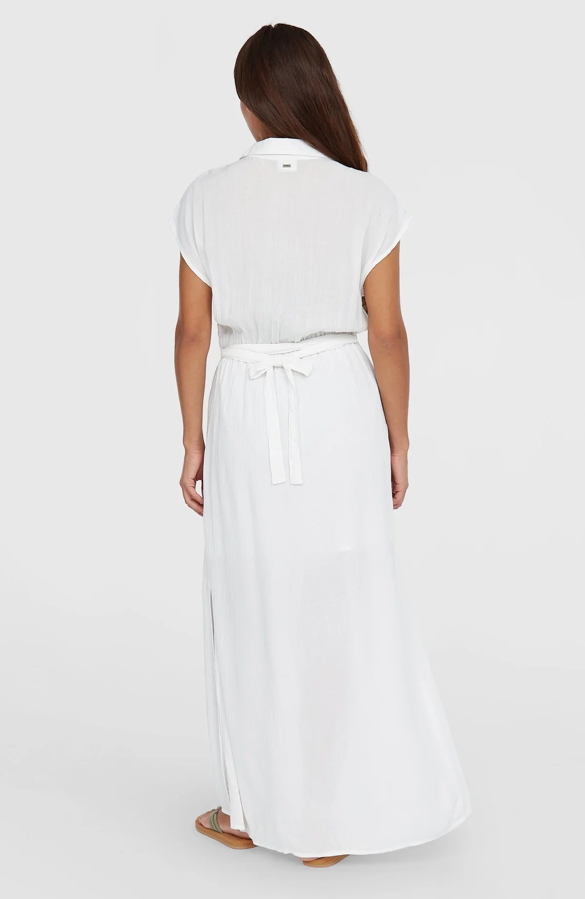O´Neill Women Lori Maxi Shirt Dress White