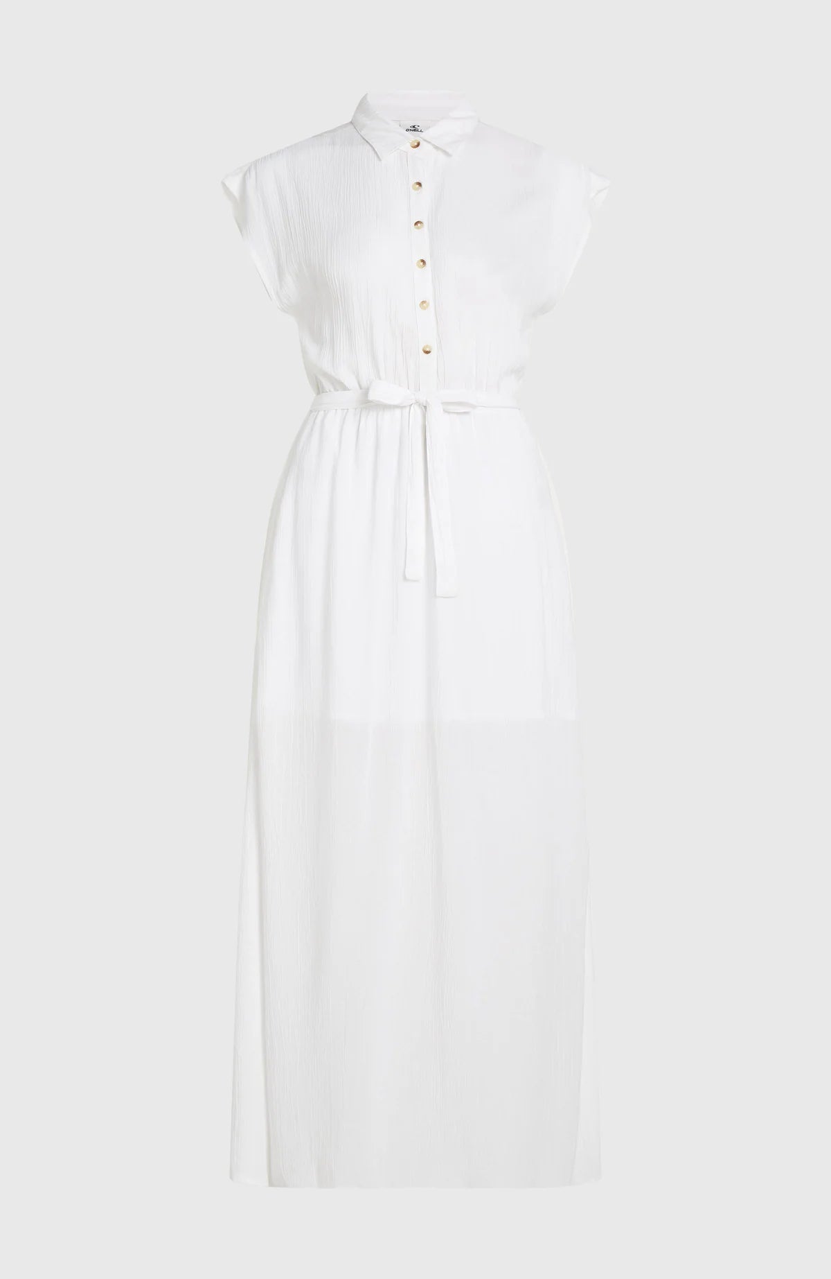 O´Neill Women Lori Maxi Shirt Dress White