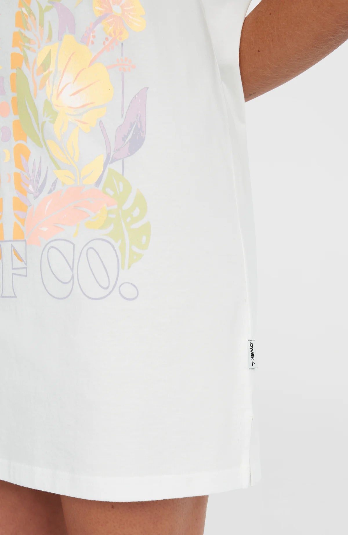 O'Neill Beach Vintage Tee Dress White