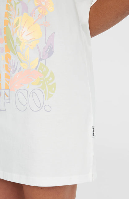 O'Neill Beach Vintage Tee Dress White
