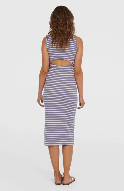 O'Neill Women Jess Midi Rib Dress Purple