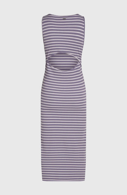 O'Neill Women Jess Midi Rib Dress Purple