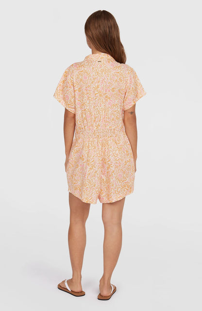 O'Neill Women Of the Wave Romper Orange