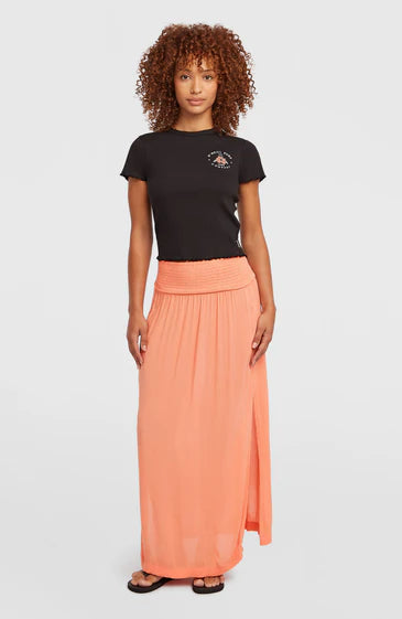 O´Neill Womens Johnny Maxi Skirt Peach