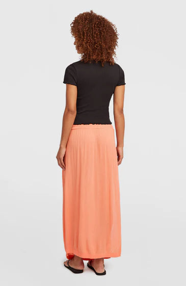 O´Neill Womens Johnny Maxi Skirt Peach
