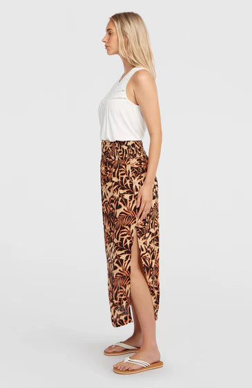 O´Neill Womens Johnny Maxi Skirt Black Brazilian Sun