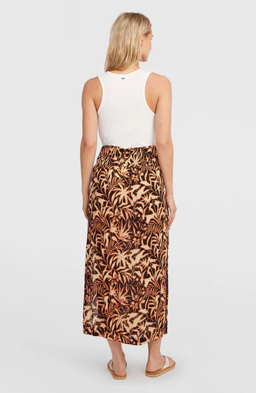 O´Neill Womens Johnny Maxi Skirt Black Brazilian Sun
