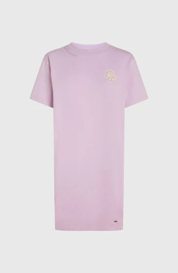 O´Neill Womens WOTW T-Shirt Dress Pale Lavender