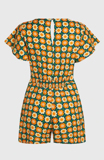 O´Neill O´Riginals Playsuit Green Retro Flower