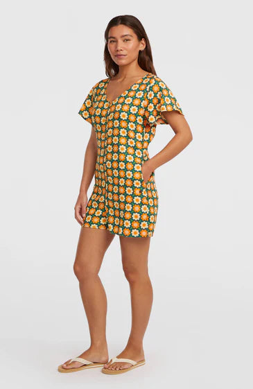 O´Neill O´Riginals Playsuit Green Retro Flower
