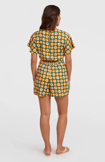 O´Neill O´Riginals Playsuit Green Retro Flower