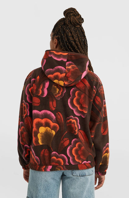 O'neill Women O'Riginals Superfleece Hoodie | Brown FLORAL