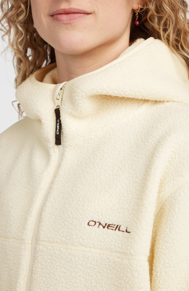 O'Neill Must Have Long FZ High Pile Fleece | Linen White