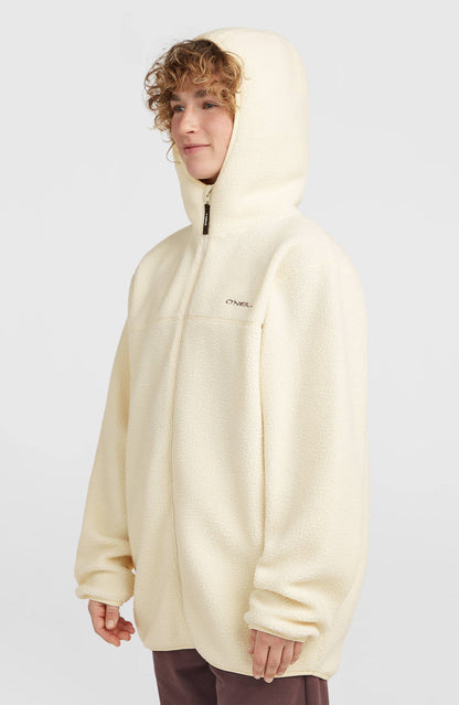 O'Neill Must Have Long FZ High Pile Fleece | Linen White