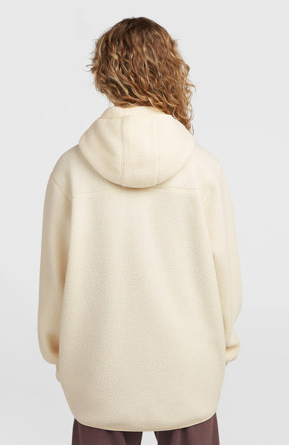 O'Neill Must Have Long FZ High Pile Fleece | Linen White