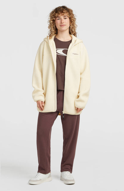 O'Neill Must Have Long FZ High Pile Fleece | Linen White
