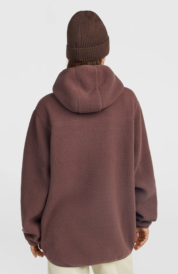 O'Neill Must Have Long FZ High Pile Fleece | Purple Gray