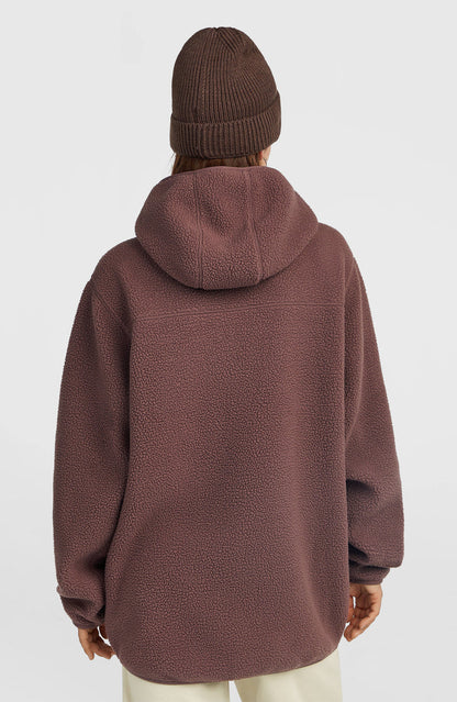 O'Neill Must Have Long FZ High Pile Fleece | Purple Gray